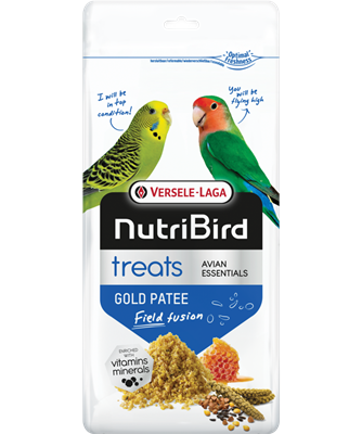 Treat Gold Patee Field Fusion/ Forest Fusion ขนมอาหารไข่ เพิ่มความอร่อยสำหรับนก 250g