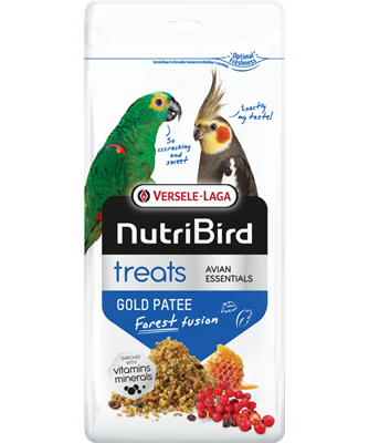 Treat Gold Patee Field Fusion/ Forest Fusion ขนมอาหารไข่ เพิ่มความอร่อยสำหรับนก 250g