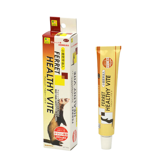 Sanko Wild Ferret Healthy Vite วิตามินอาหารเสริมบำรุงร่างกายสำหรับเฟอเรท ขนาด 50g [หมดอายุ 06/2026]