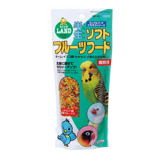 MB-302 Marukan Soft Fruits อาหารเสริมสำหรับนกเล็ก [EXP 10/2026]